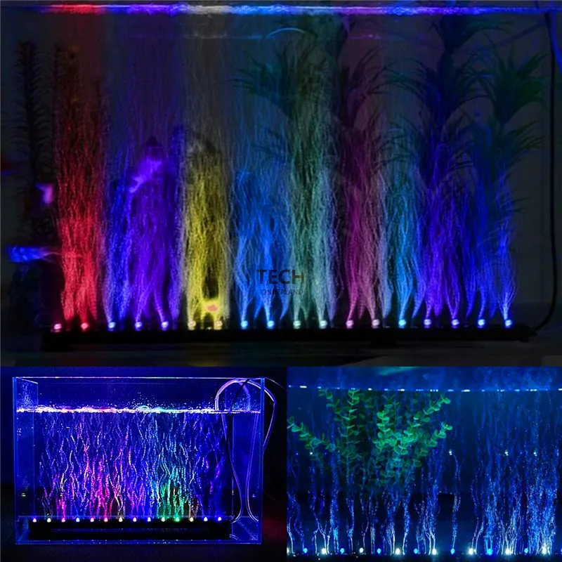 Aquarium Marine Lights - Aquarium Aquarium Unterwasser Tauch Luftblase Farbwechsel