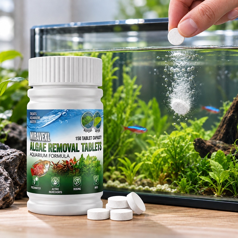 Ocean Aquarium - MIRAVEXL 150 Tabletten Algenentferner für Aquarien,