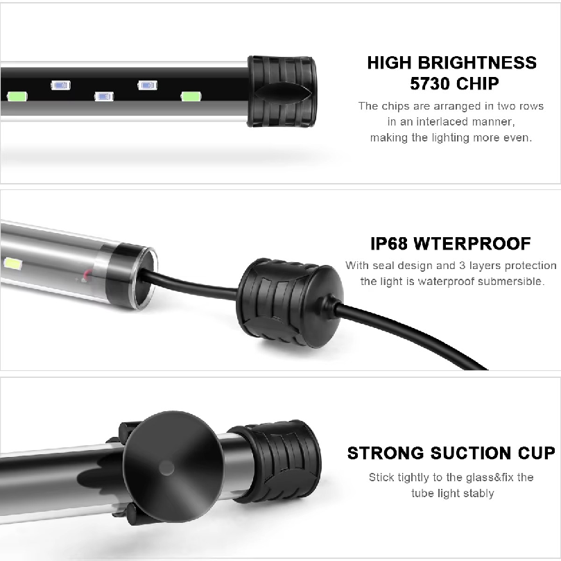 220V Aquarium-LED-Leiste, wass – Aquarium Marine Lights Bewertung und Preis