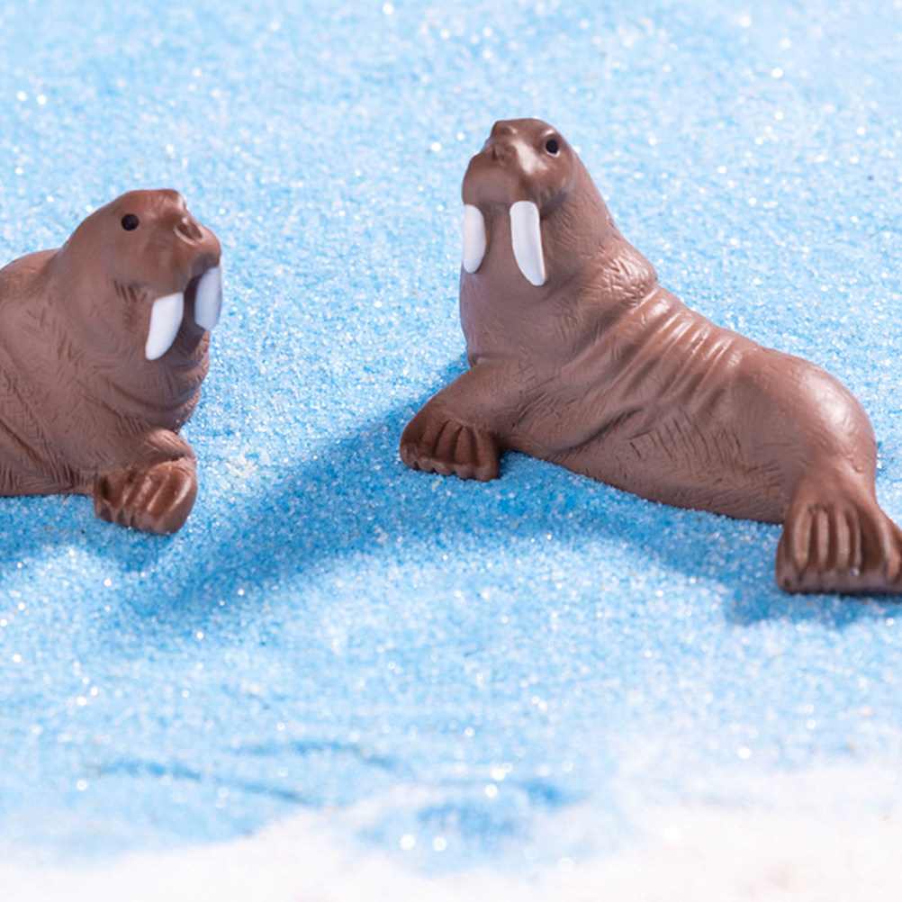 2 Stück Harz-Walross-Miniatur- – Marine Aquarium Bewertung und Preis